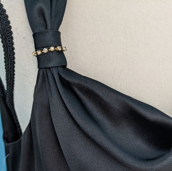 Vintage look Liz Claiborne black party dress - Picture 7 of 11